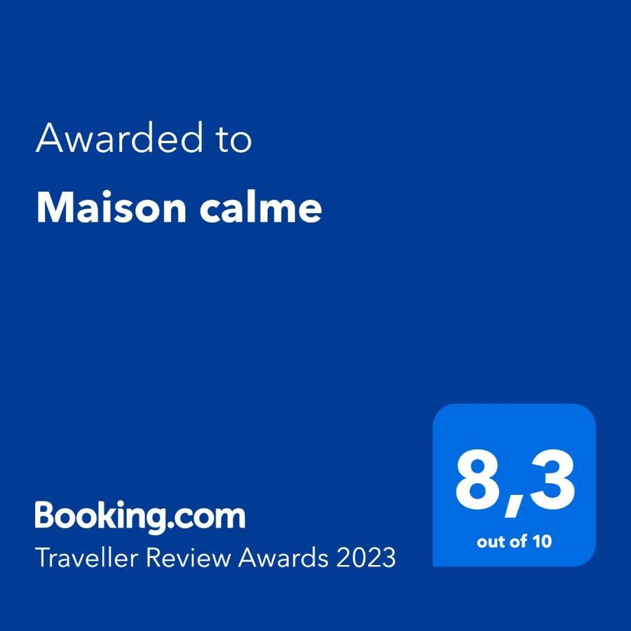 Maison Calme Beaumes-de-Venise Dış mekan fotoğraf